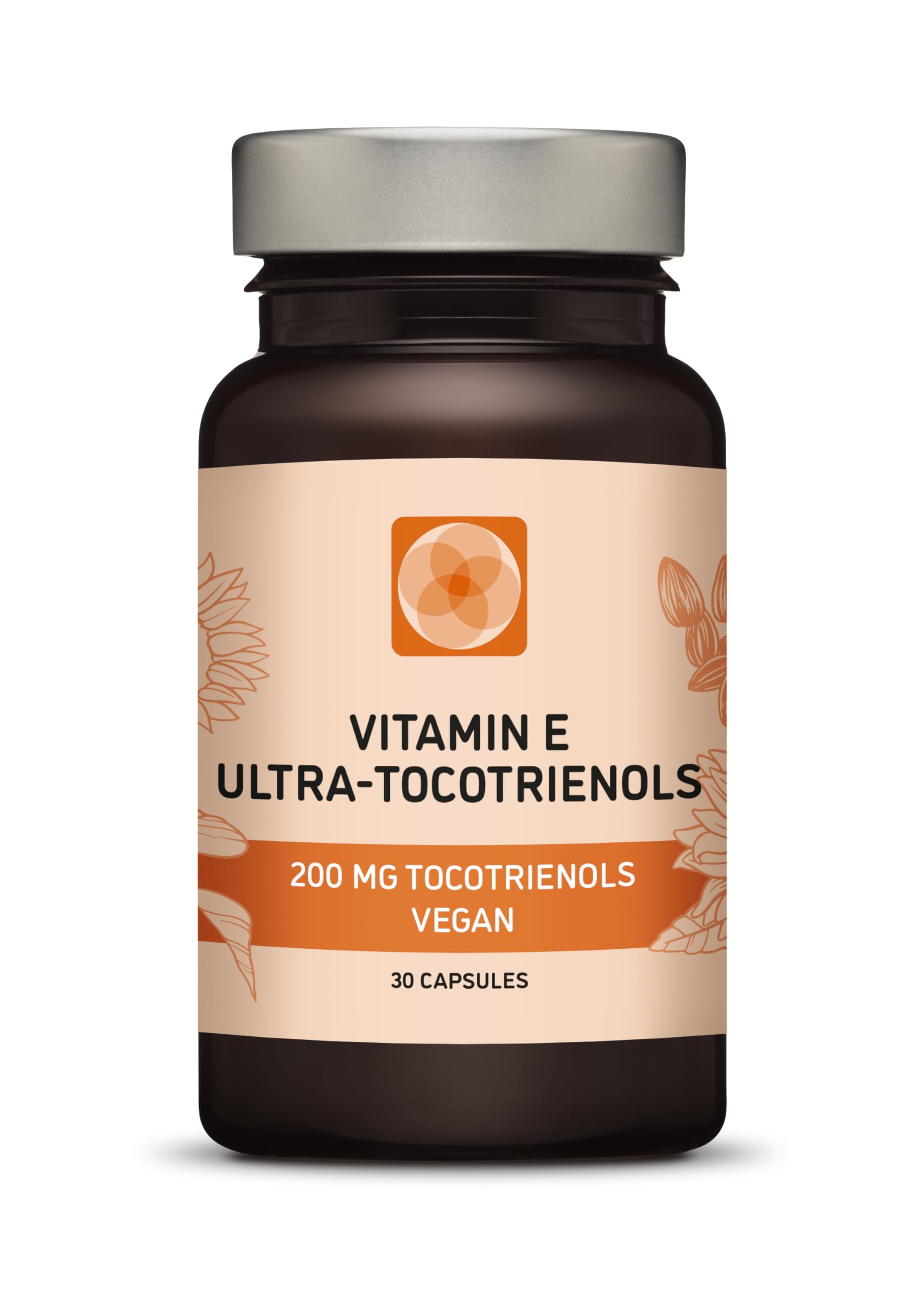 Procapsin Ultra Tocotrienol 200mg Vitamin E Vegan - All 4 Tocotrienols - No Tocopherols Capsule 30 Count