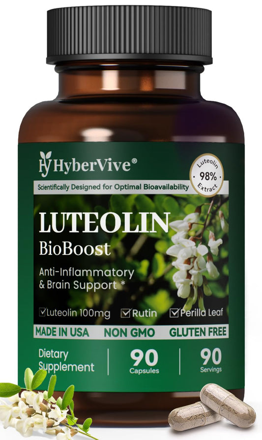 HyberVive Luteolin Supplement Capsule, 90 Count