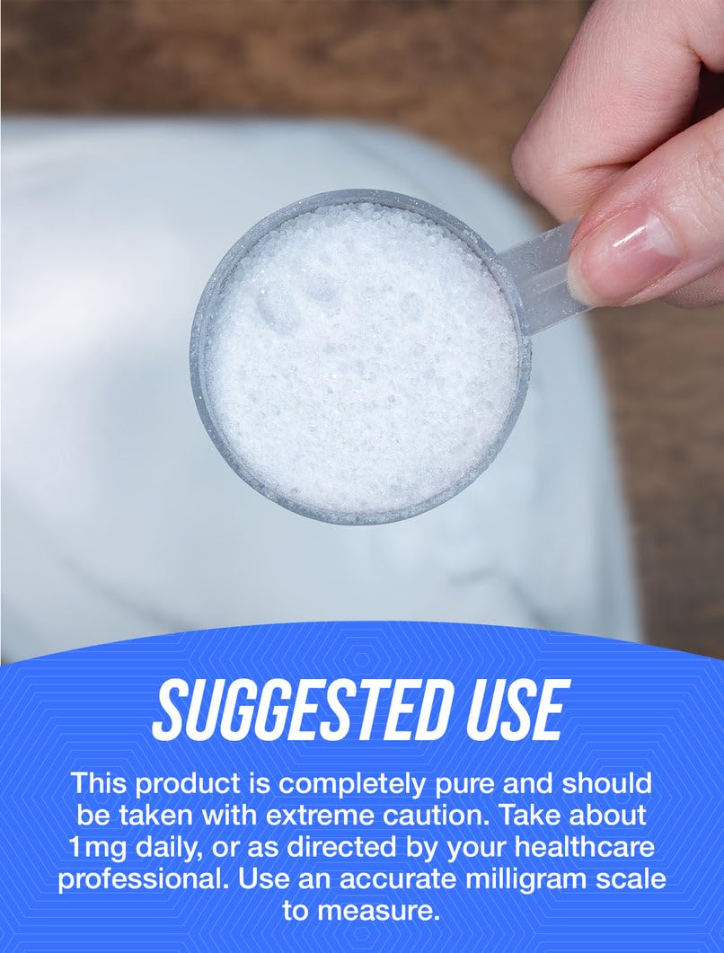 BulkSupplements Pure Biotin Powder - 17.5 oz