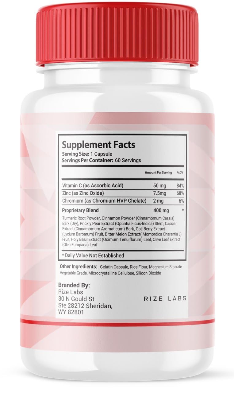 rize labs Glucodyn 120 Capsules