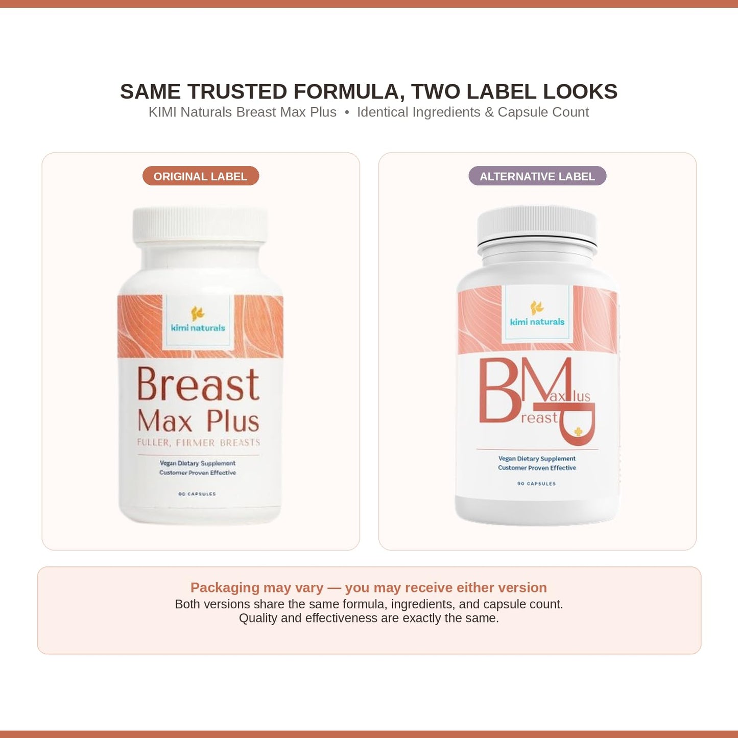 KIMI Breast Max Plus Capsules 90 Count