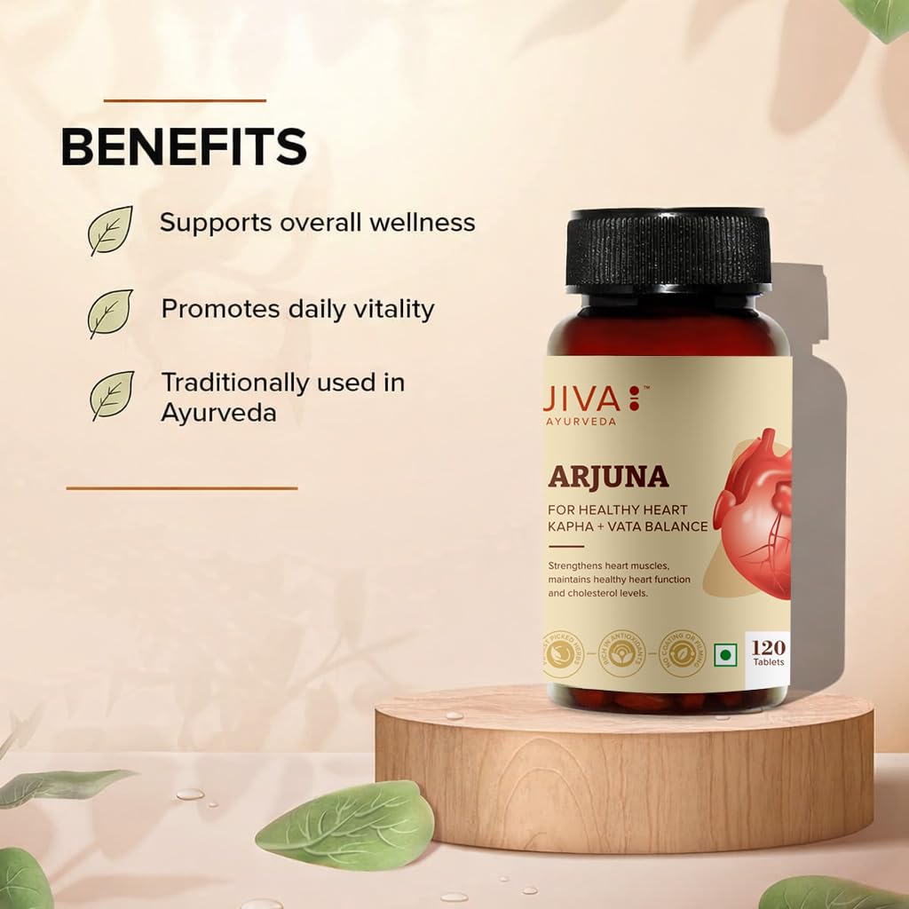 Jiva Ayurveda Arjuna Tablets 120 Tablets