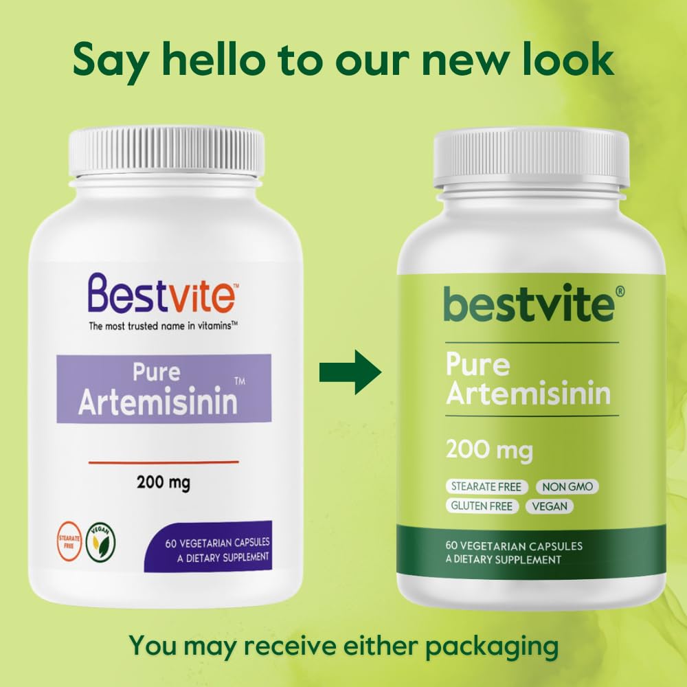 BESTVITE Artemisinin 200mg Capsules, 120 Count