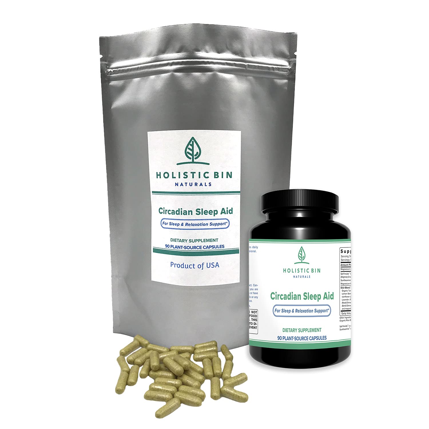 Holistic Bin Circadian Sleep Aid Capsule 90 Count