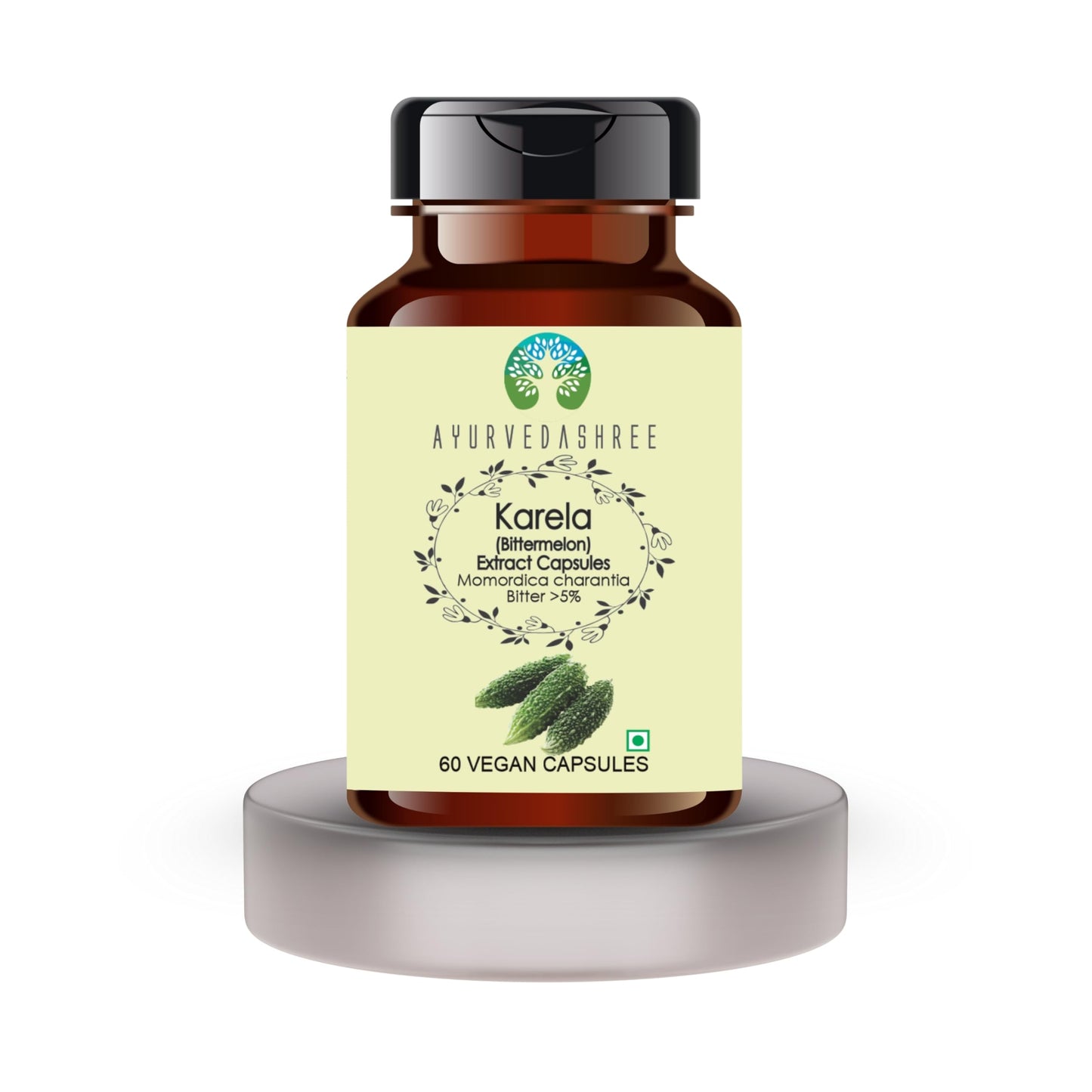 AYURVEDASHREE Karela Extract 500mg Capsules 60