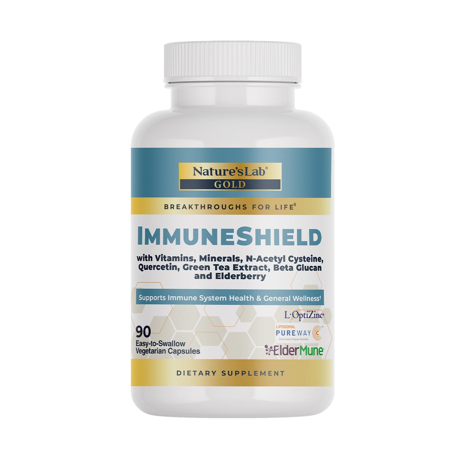 Nature's Lab Gold ImmuneShield Capsules 60 Count