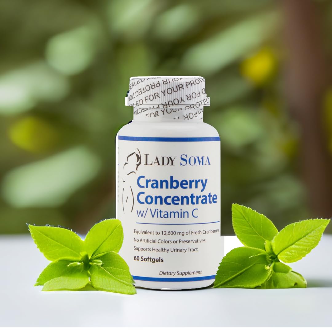 Lady Soma Cranberry Concentrate UTI Support Soft Gels 60