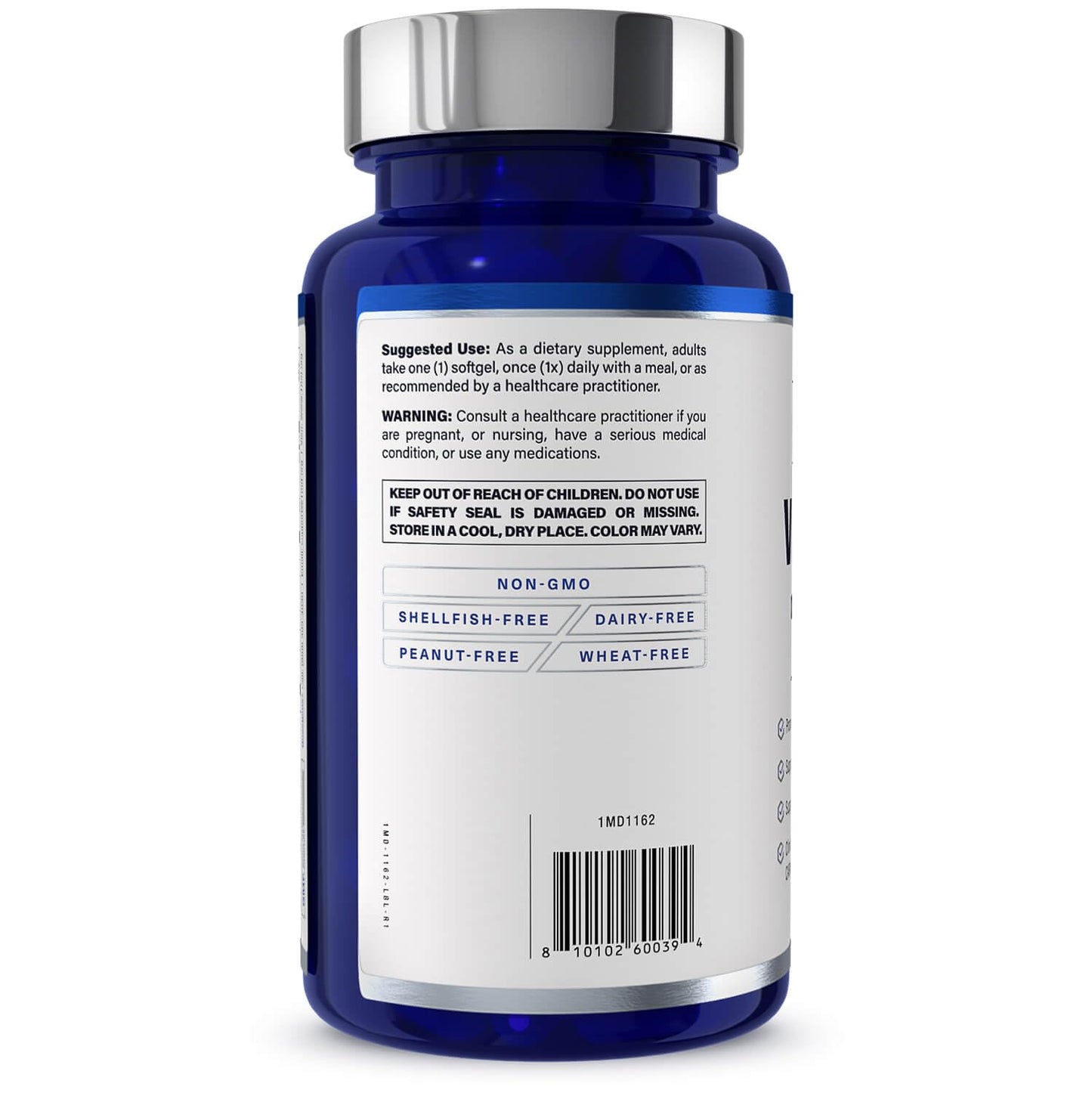 1MD Nutrition VisionMD Eye Vitamin CARMIS with Lutein & Zeaxanthin Softgels, 60 Count