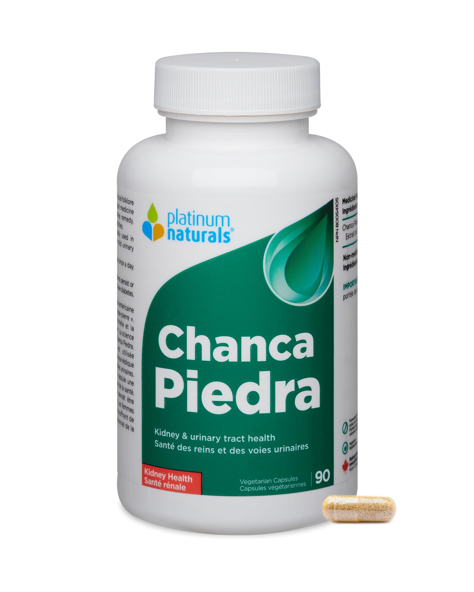 Platinum Naturals Chanca Piedra Kidney Health Capsules 90 Count