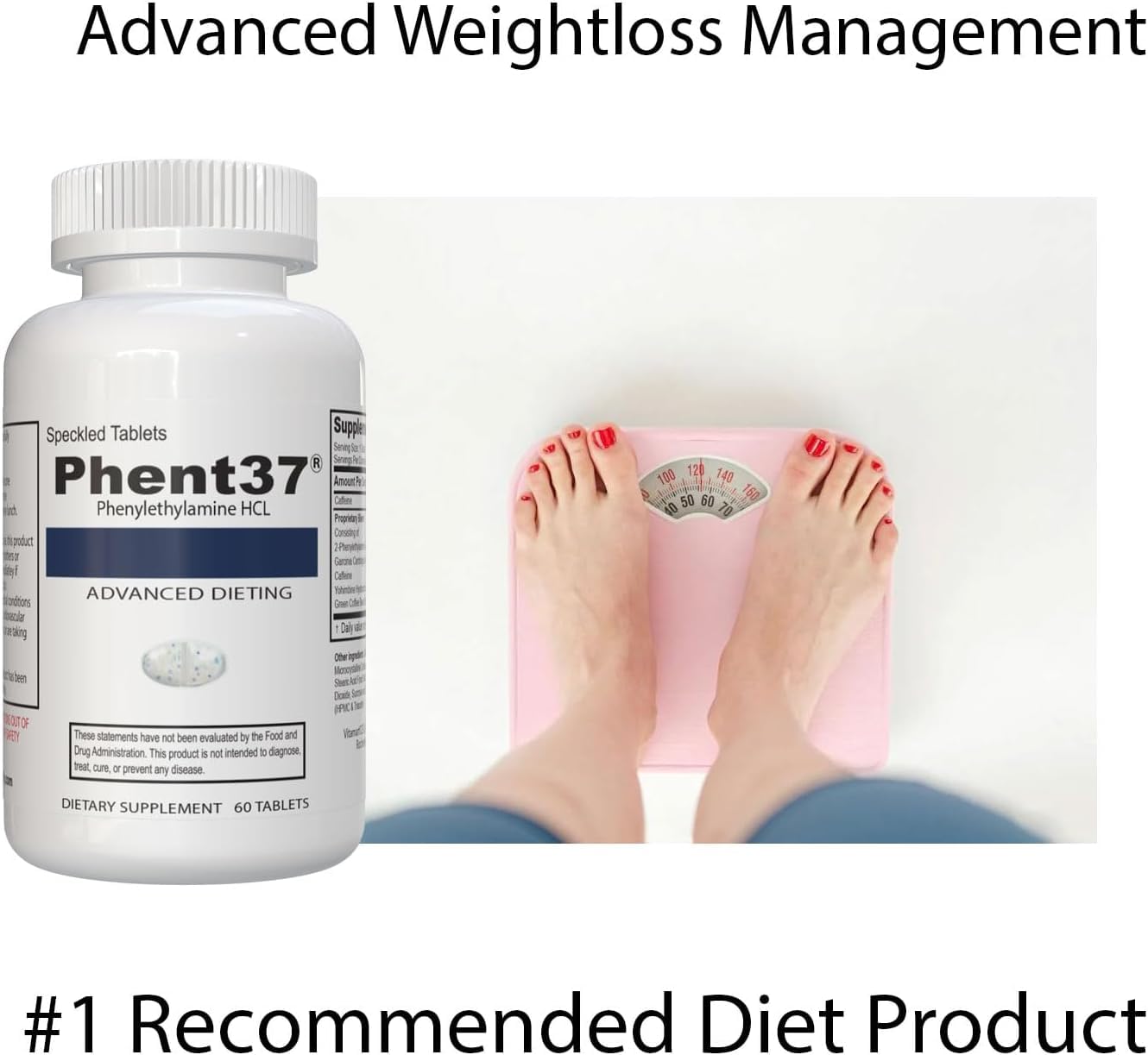 Vitamart Phent37 Speckled Tablet, 60 Tablets