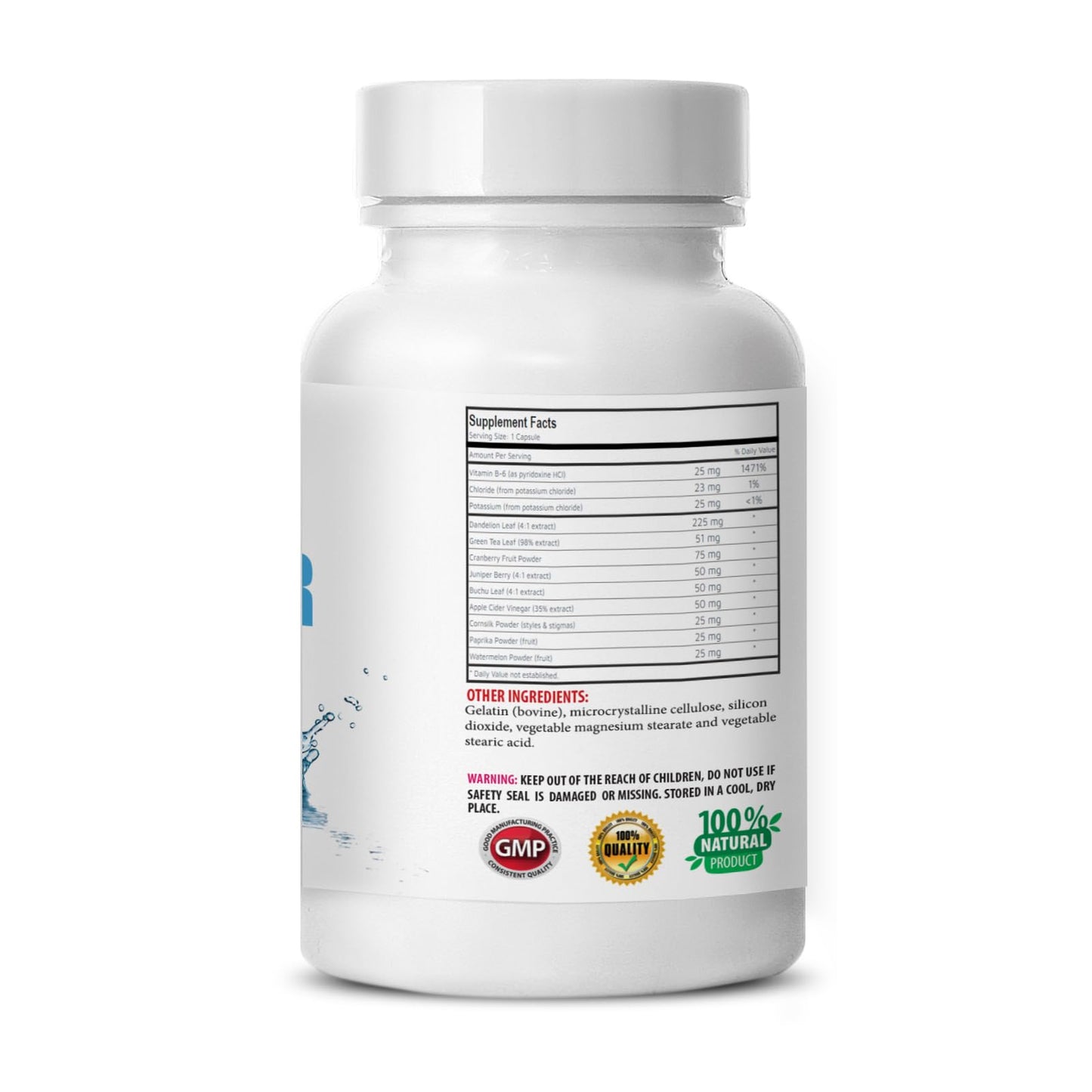 SWAN LIFE ESSENTIALS Water Away Diuretic Capsules, 60 Count