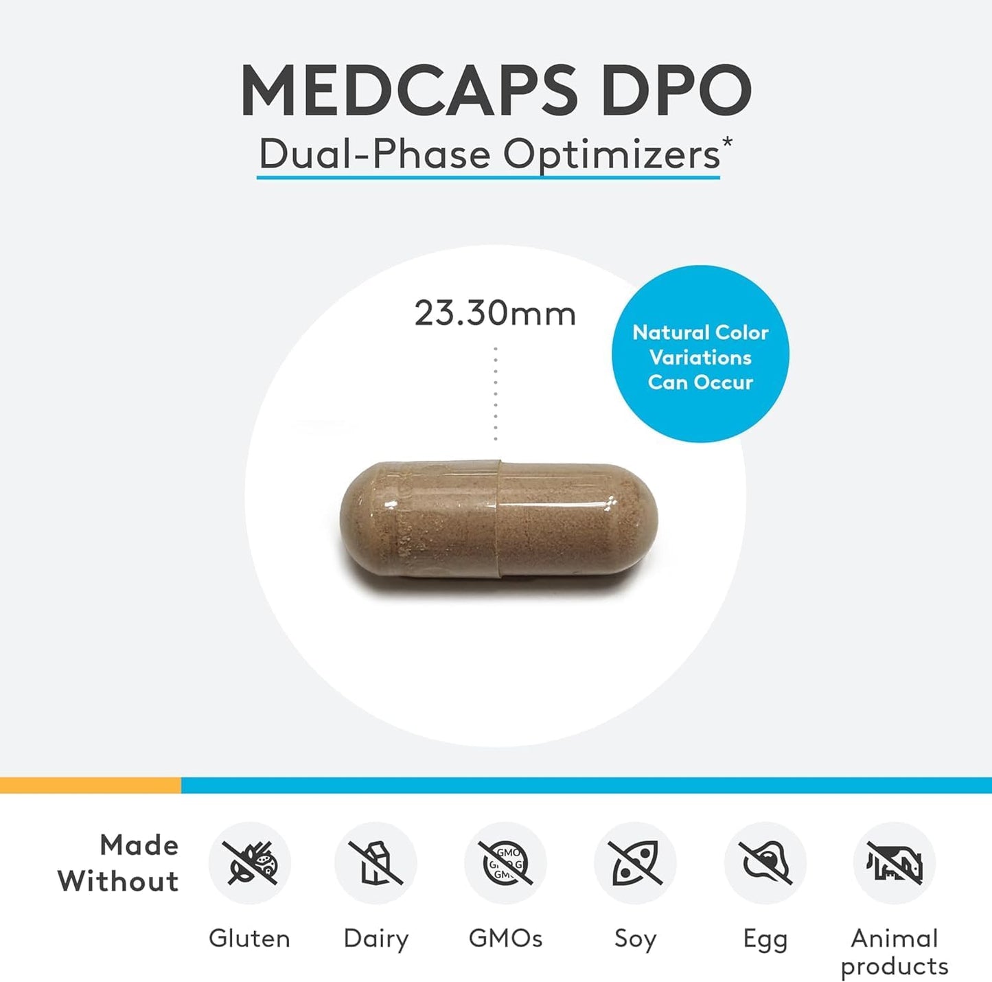 XYMOGEN MedCaps DPO Activated B Vitamins with Blend of Botanicals, 120 Capsules