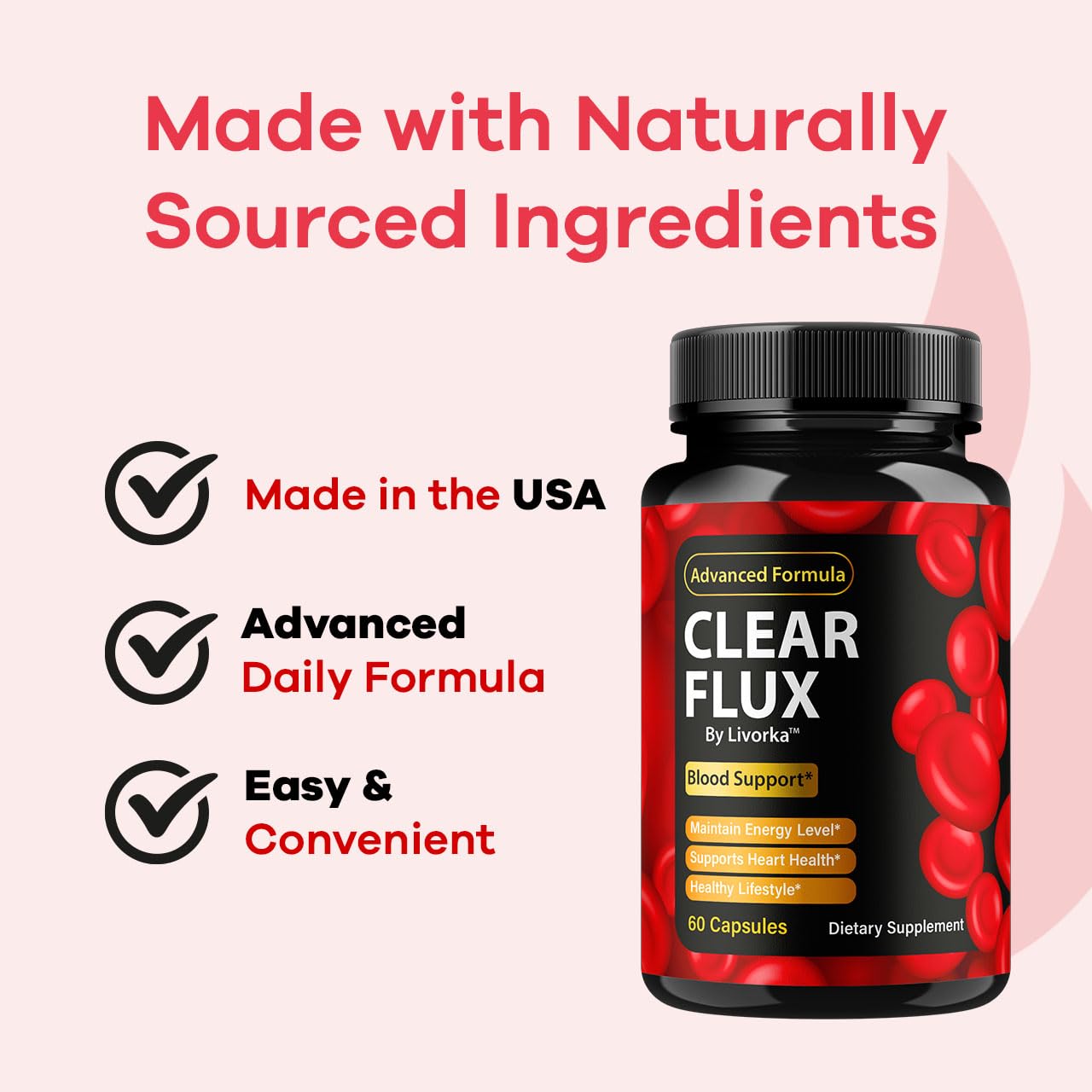 Pharmagetics Clear Flux Capsules 60 Capsules