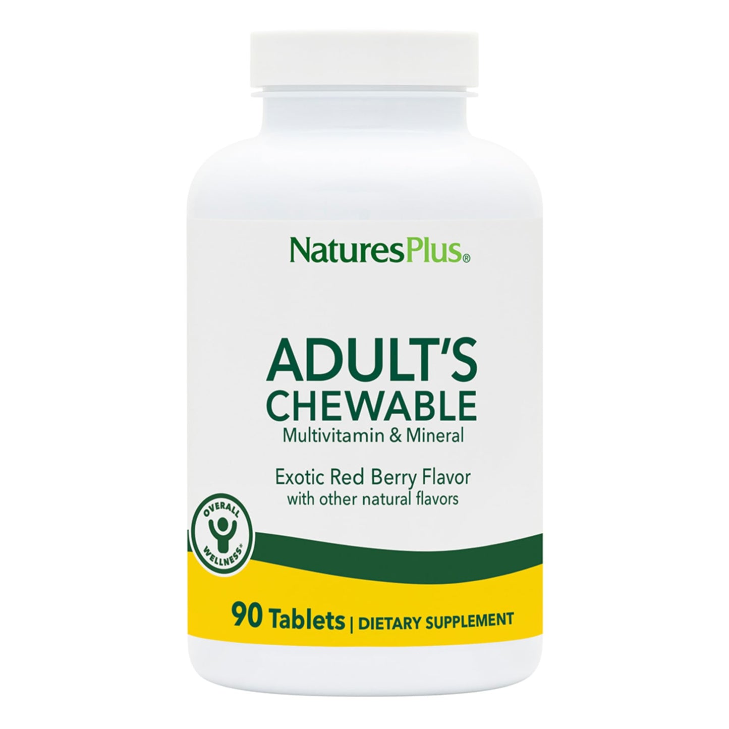 NaturesPlus Adult's Multivitamin & Mineral Tablet, 90 Count