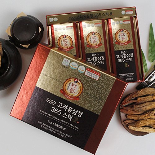 BlueBiology JungWonsam 6 Years Red Ginseng Emperor Powder, 0.35 Ounce Pack of 30