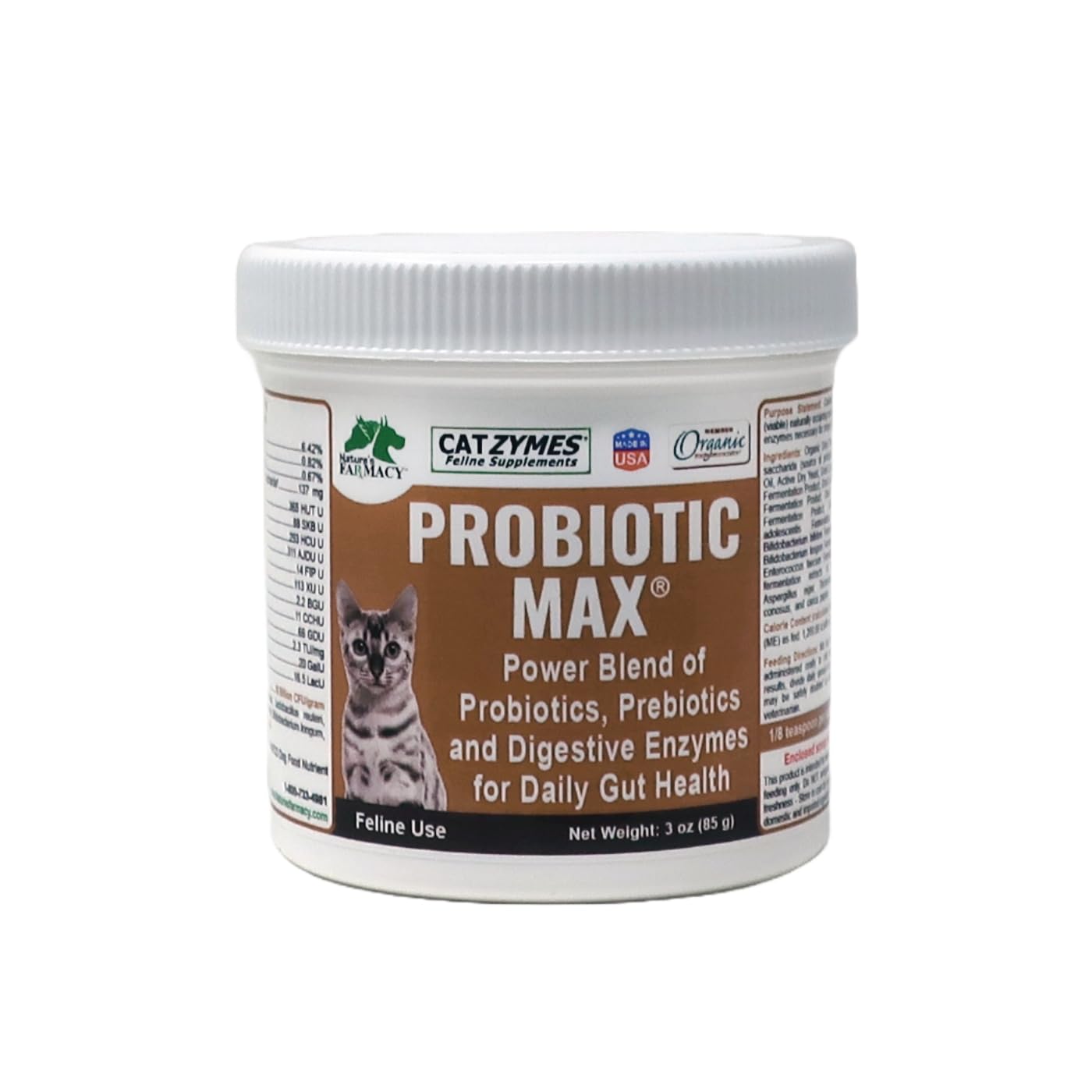 CATZYMES Probiotic Max Powder 3 oz