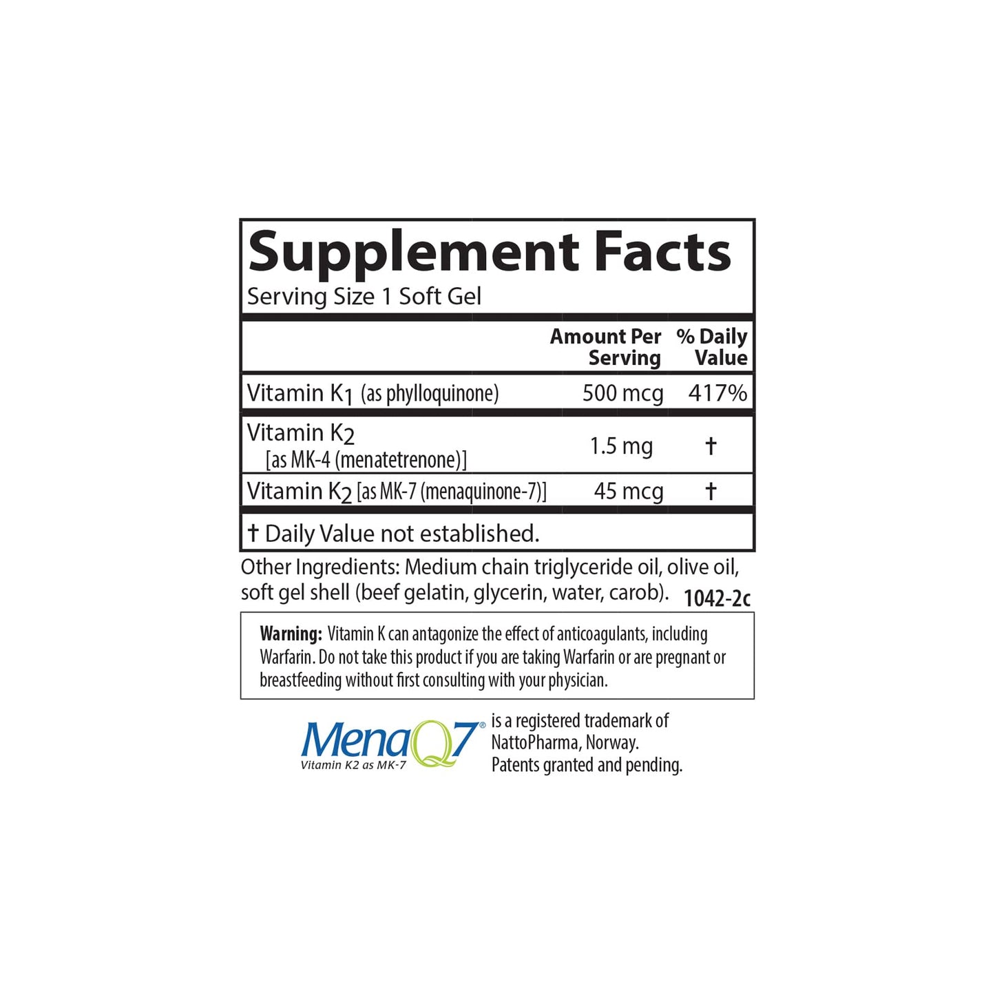 Carlson K Complete Softgels 90 Count