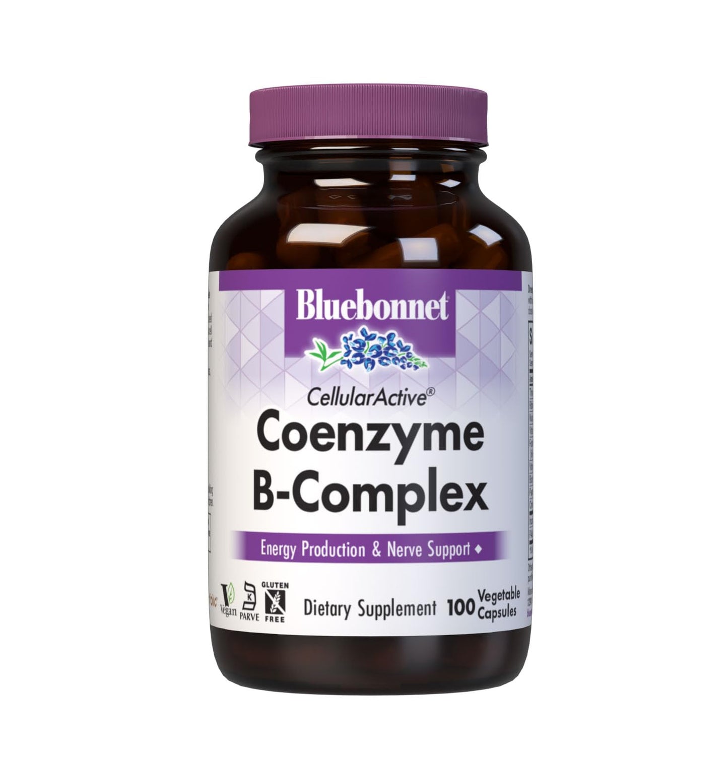 BlueBonnet Cellular Active Coenzyme B-Complex Capsules 100
