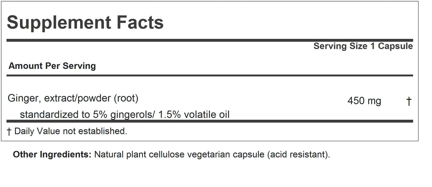 Andrew Lessman Ginger Capsules 360