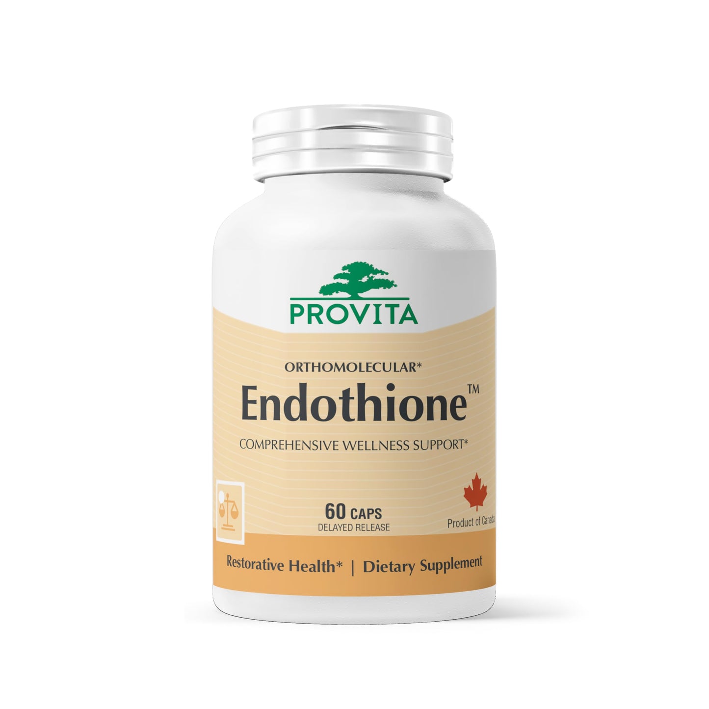 PROVITA Endothione Glutathione Booster, 60 Capsules