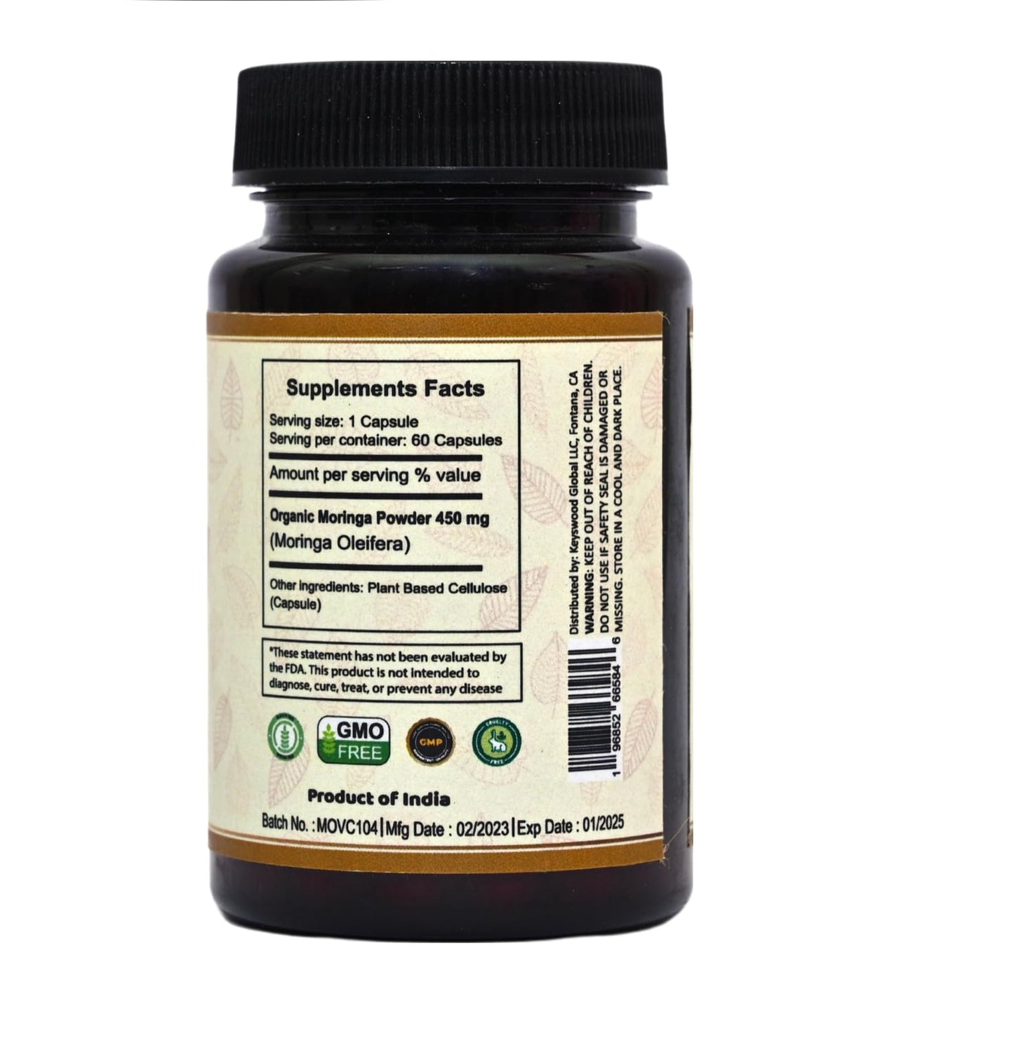 VedaSecrets Moringa Capsules 60 Count
