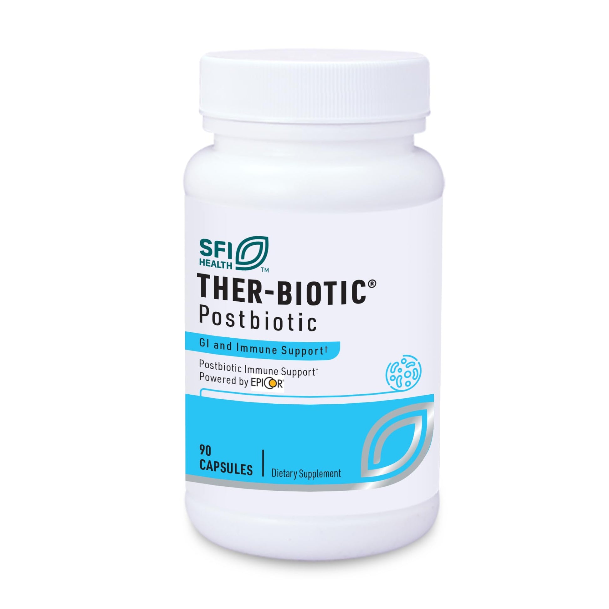 SFI Health EpiCor Immune Support Supplement with 500mg Saccharomyces Cerevisiae, 90 Capsules