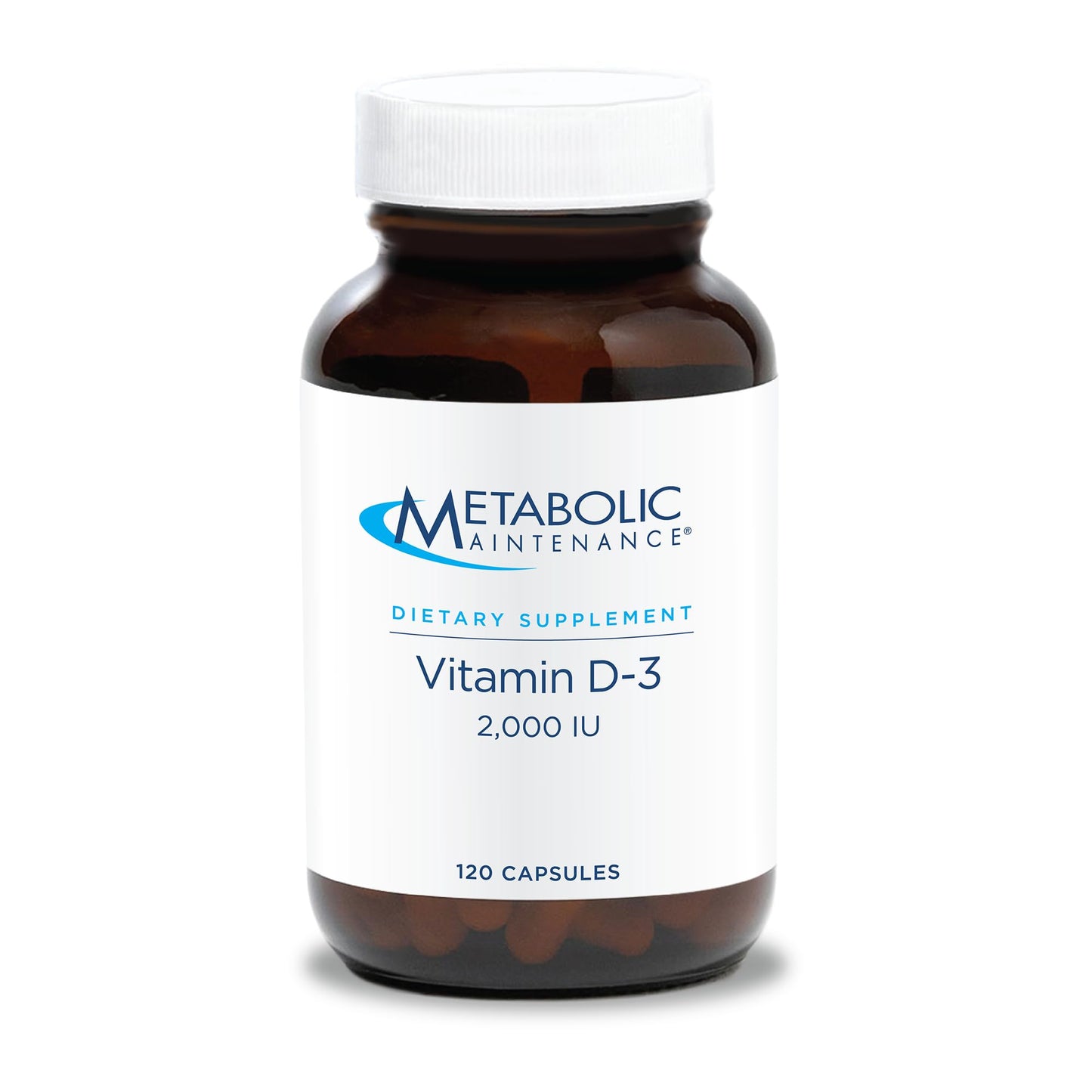 Metabolic Maintenance Vitamin D3 Capsule, 120 Capsules