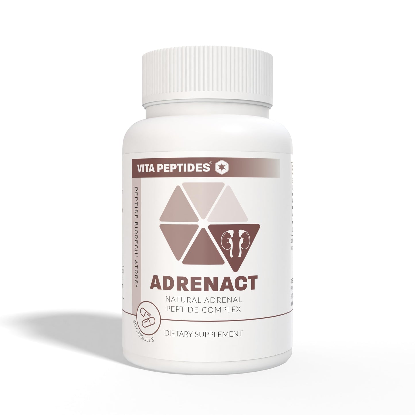 Vita Peptides Adrenact Adrenal Natural Peptide Bioregulator Capsules, 60 Capsules