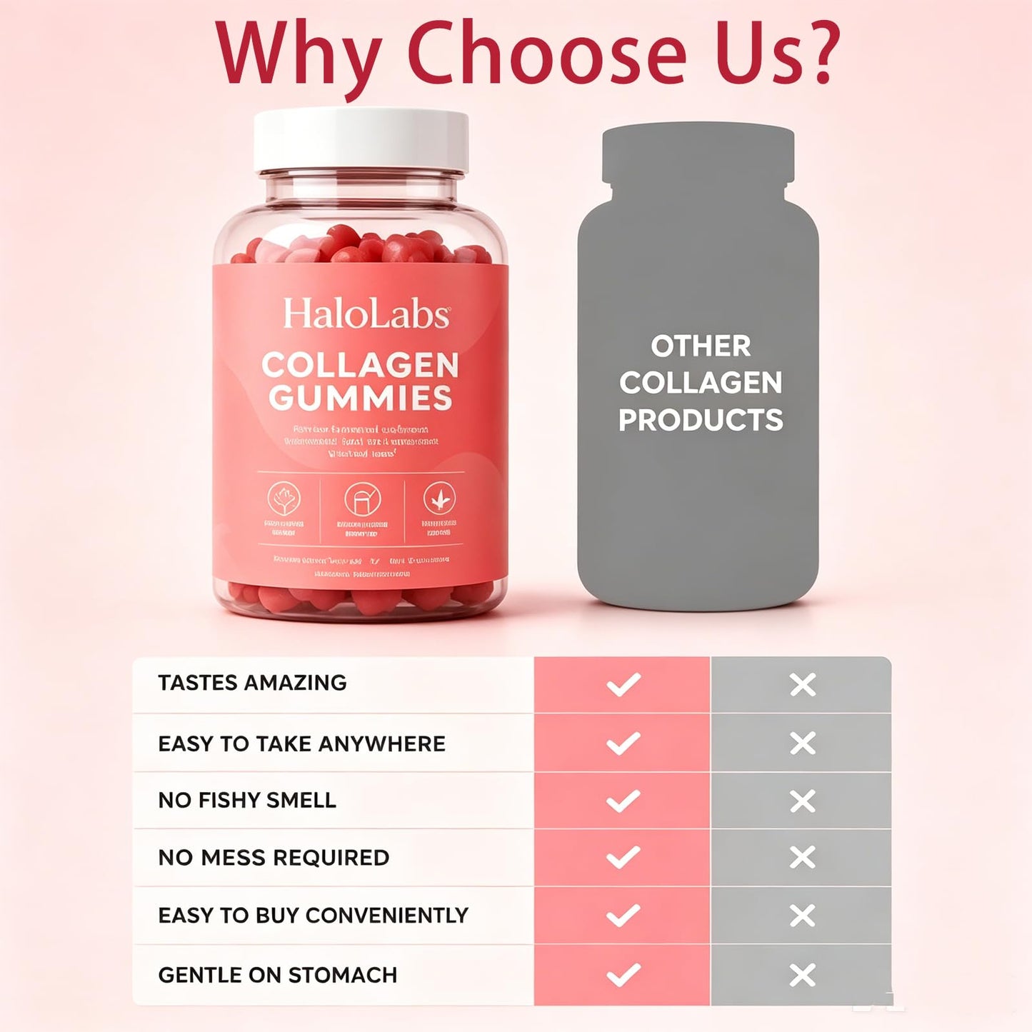 Halo Labs Collagen Gummies 60 Gummies