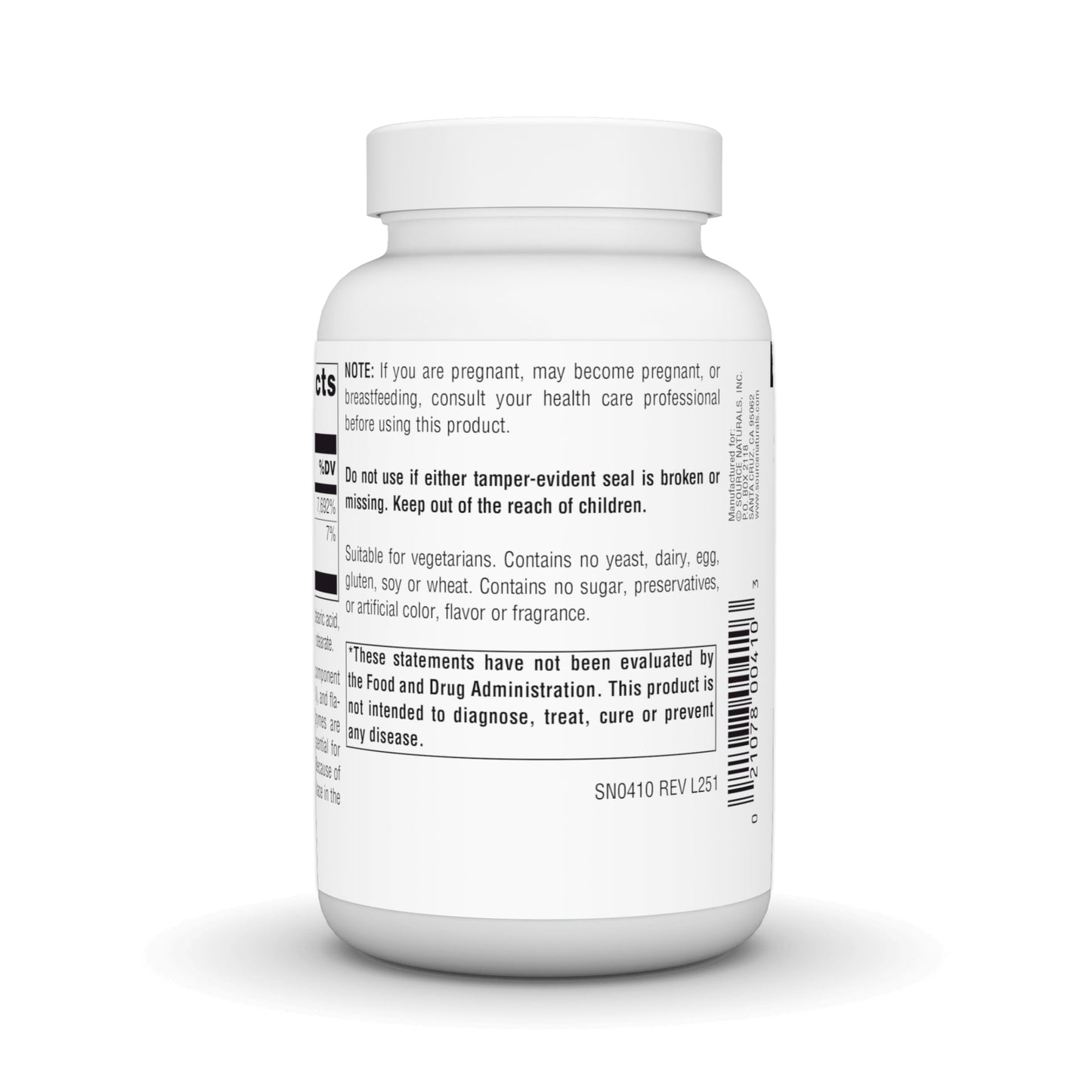 Source Naturals Vitamin B-2 Riboflavin 100 mg Tablet, 250 Tablets
