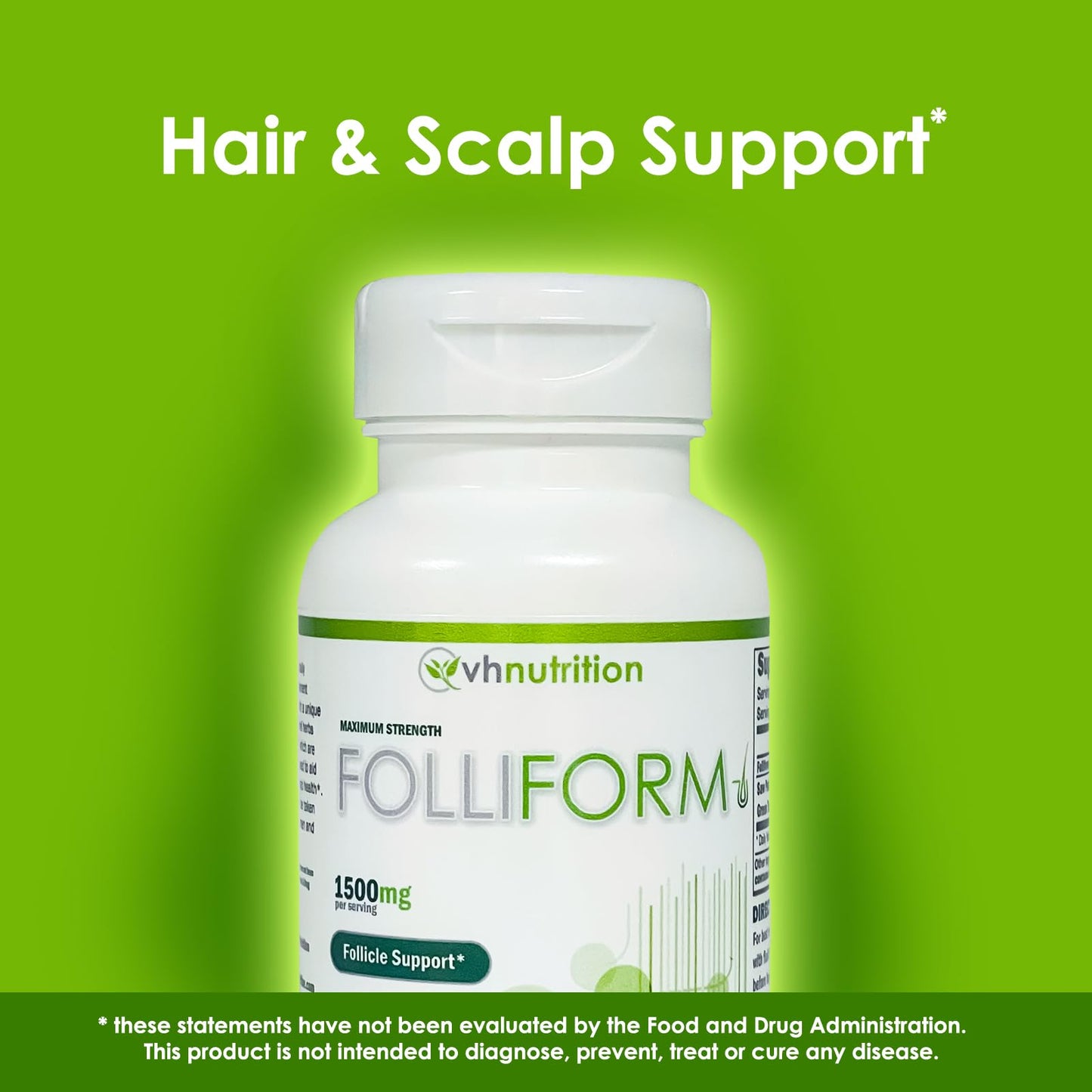 VH Nutrition FOLLIFORM Capsules, 60 Count