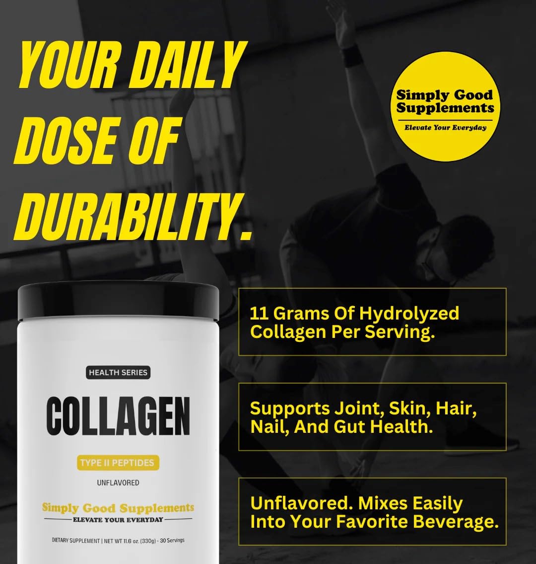 Simply Good Supplements Collagen Powder 11.6 oz