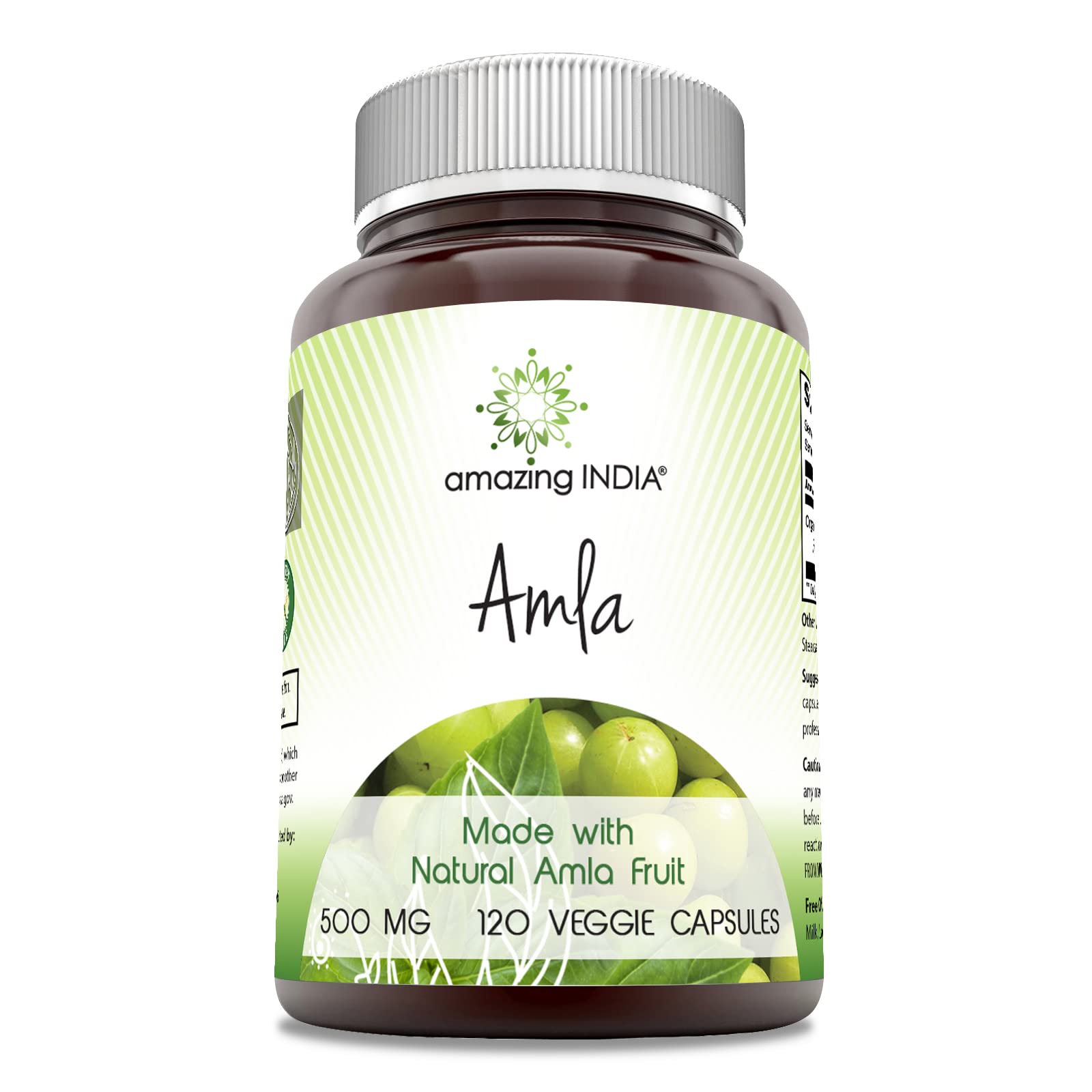 Amazing India Amla Capsules 120 Count