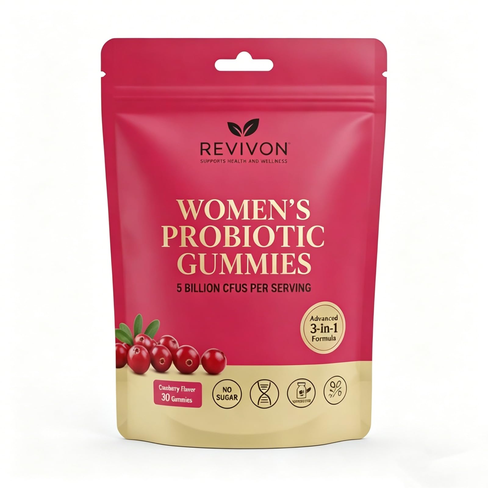 Jurnao Revivon Women's Probiotic Capsules, 1 Count