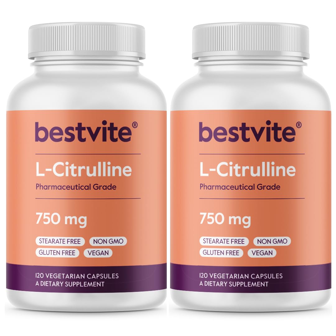 BESTVITE L-Citrulline 750mg Capsule, 240 Capsules
