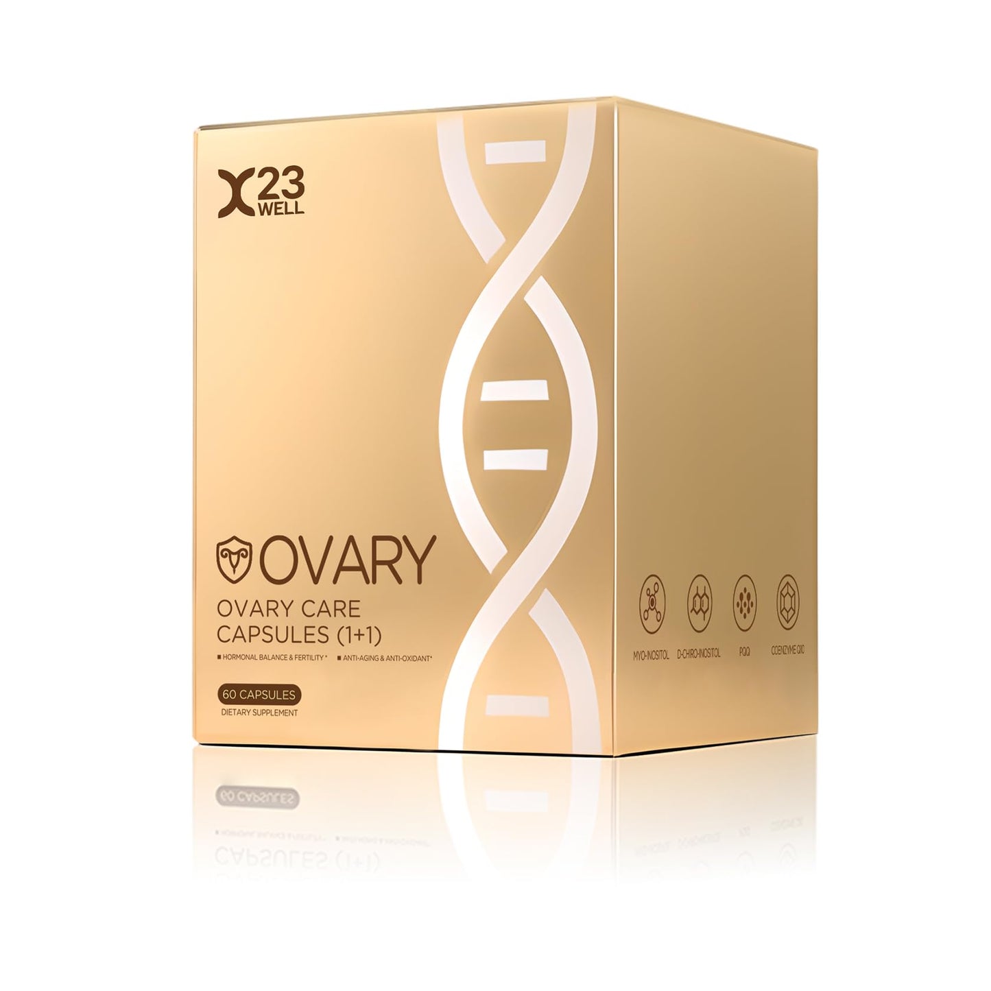 23WELL Women's Ovarian Support Capsules, 60 Capsules