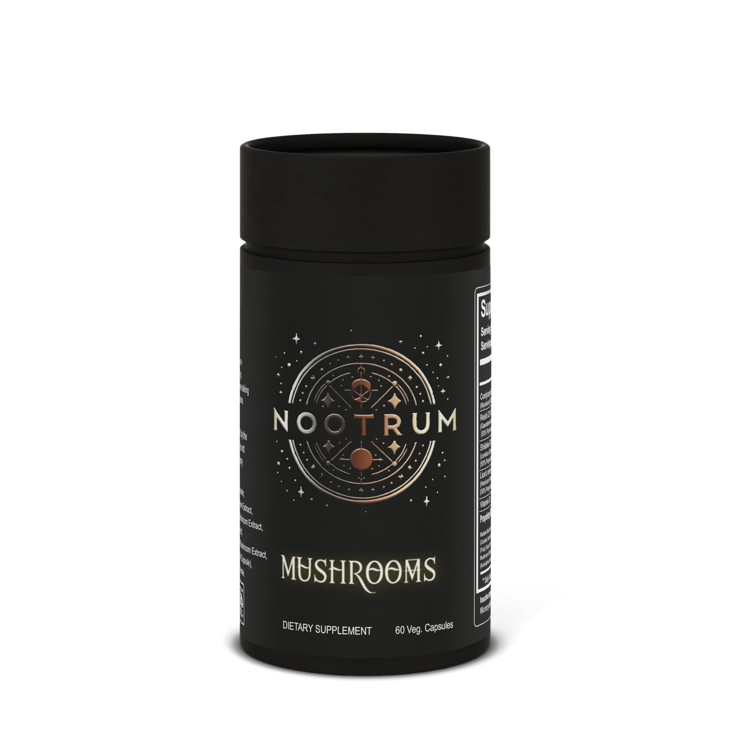 Nootrum Mushrooms Capsules, 120 Count
