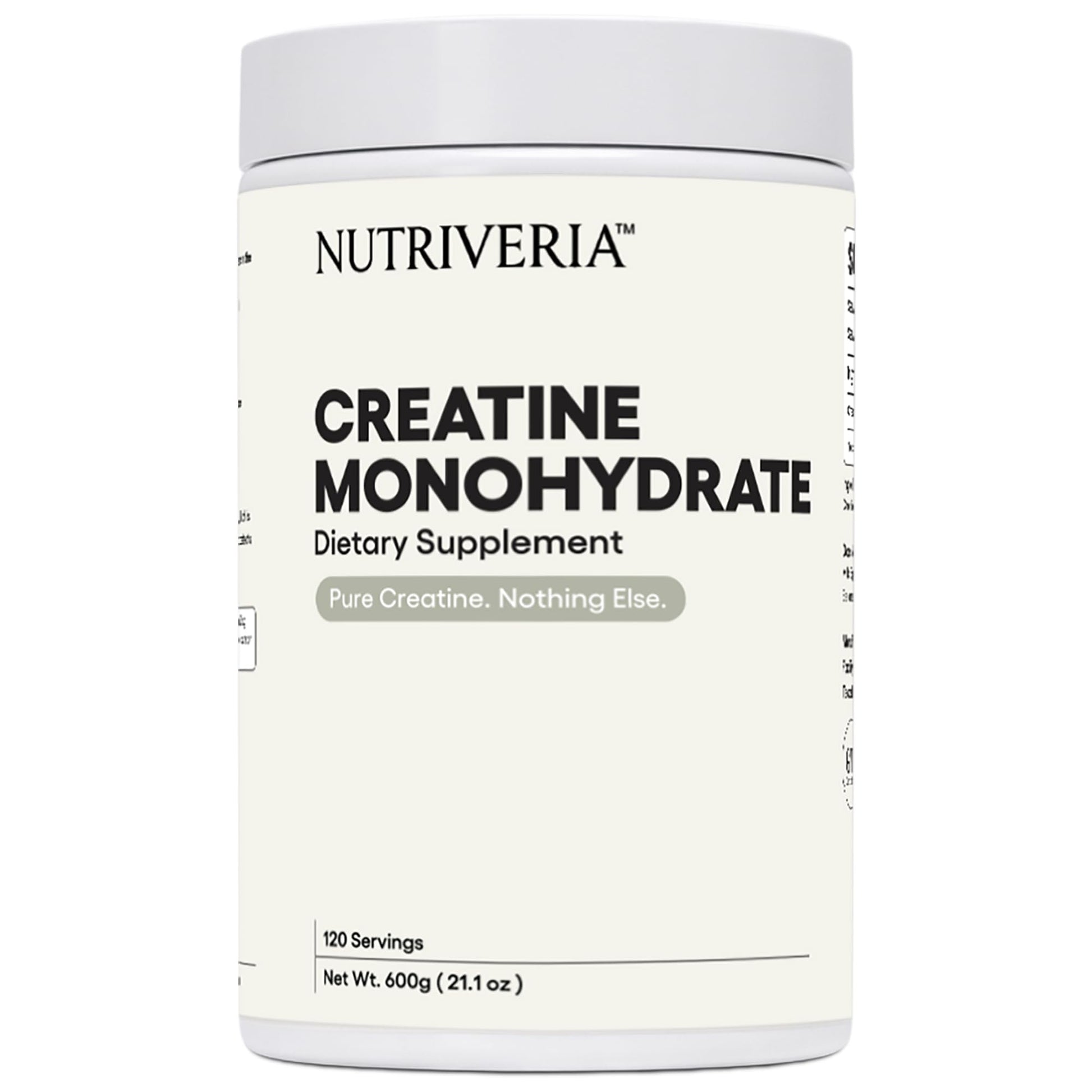 Nutriveria Micronized Creatine Monohydrate Powder 21.2 oz