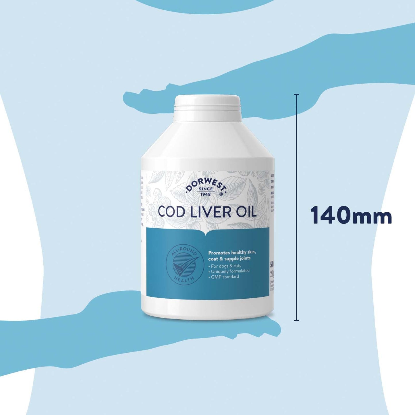 Dorwest Herbs Cod Liver Oil, 100 Capsules