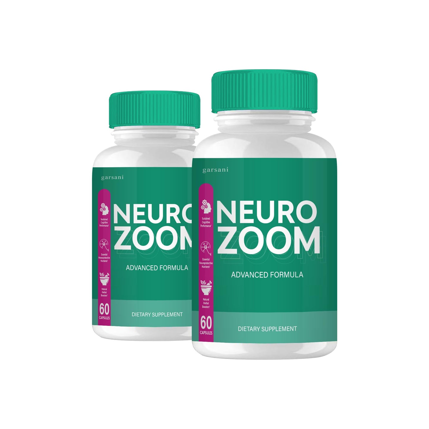 Garsani Neuro Zoom Advanced Capsule Formula, 120 Capsules