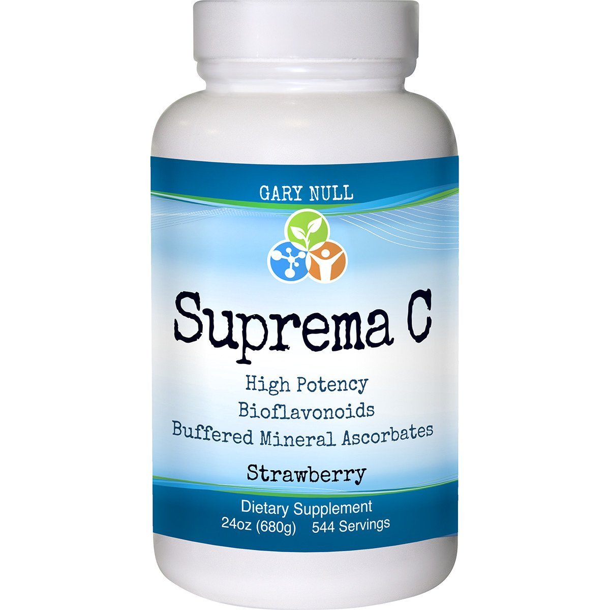 Gary Null Suprema C Strawberry Powder 24