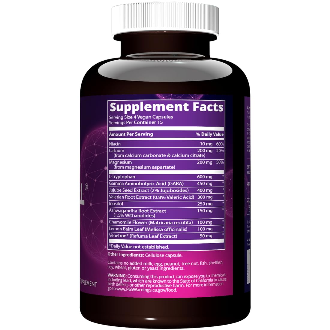 MRM Relax-All Dietary Supplement 60 Capsules