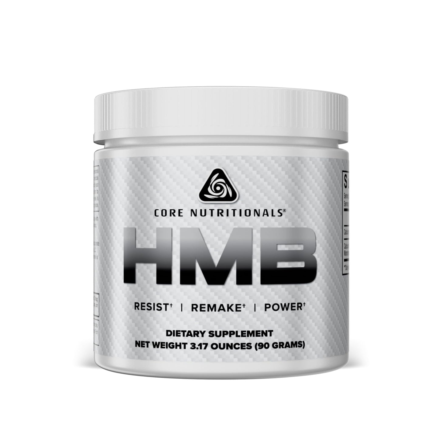 Core Nutritionals HMB (Beta-Hydroxy Beta-Methylbutyrate) Powder 90 Servings