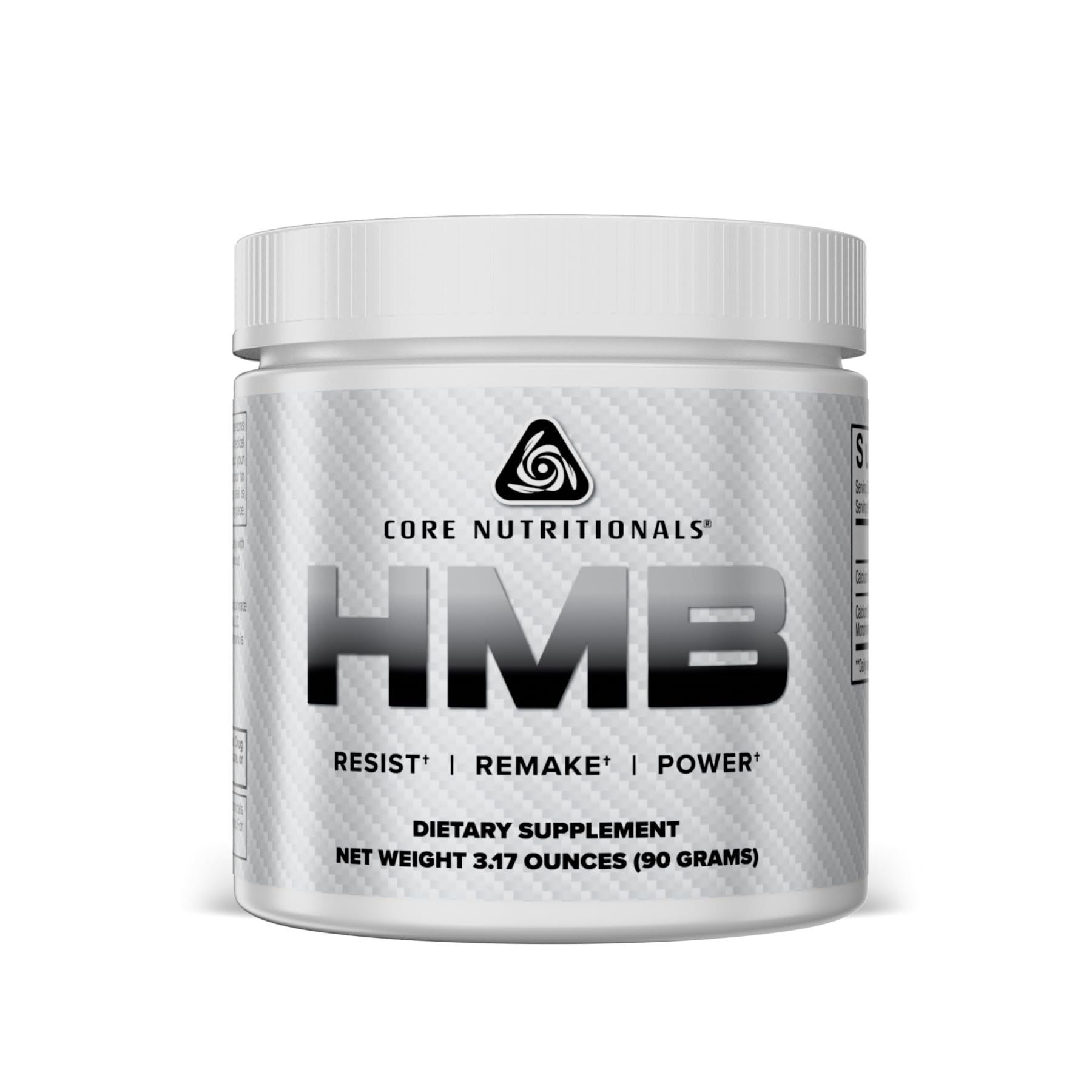 Core Nutritionals HMB (Beta-Hydroxy Beta-Methylbutyrate) Powder 90 Servings