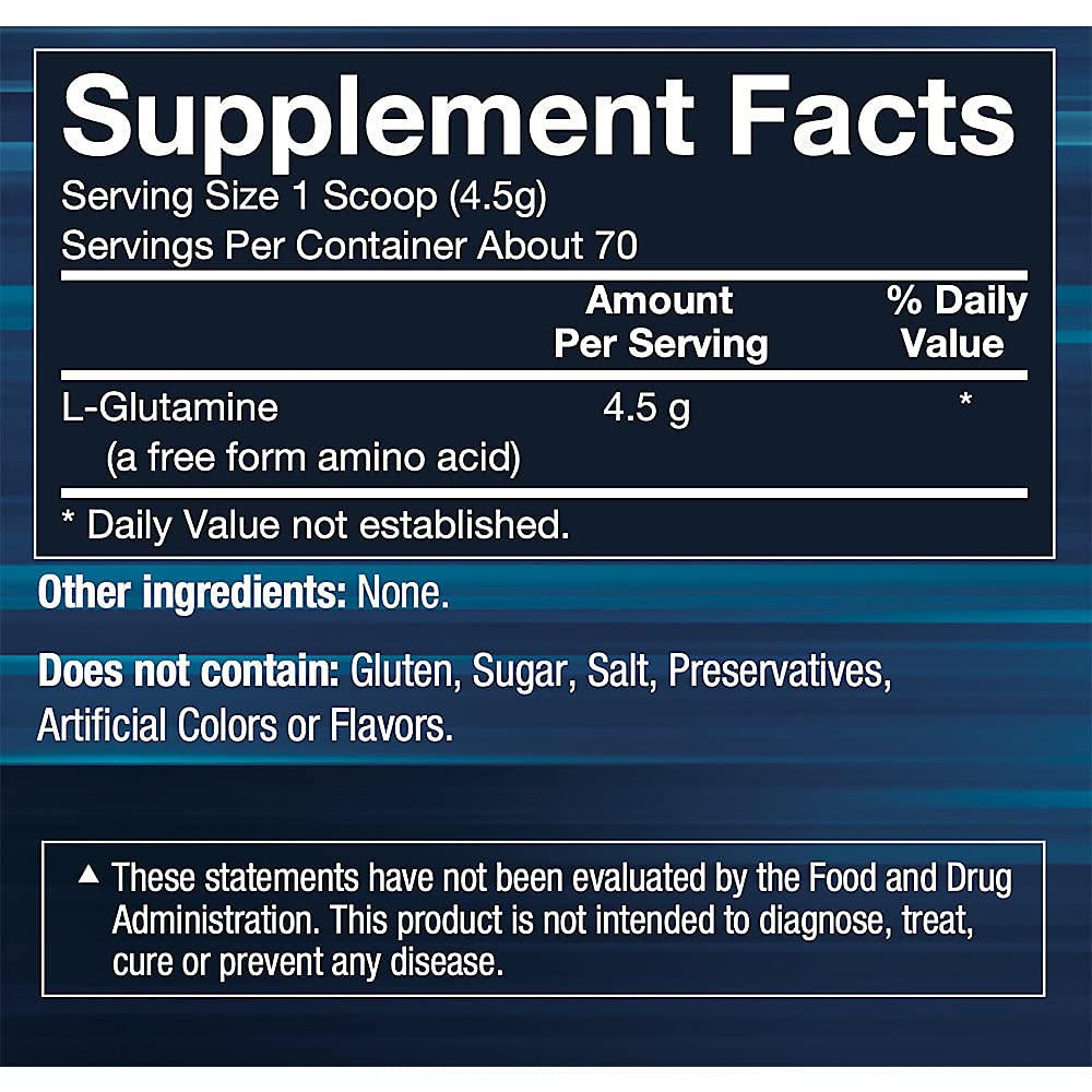 BodyTech Glutamine Powder 11.12 oz