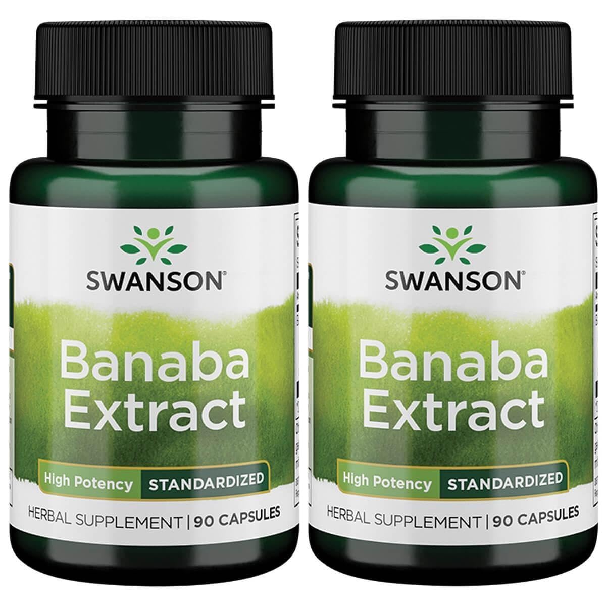 Swanson High Potency Banaba Extract Capsules 180