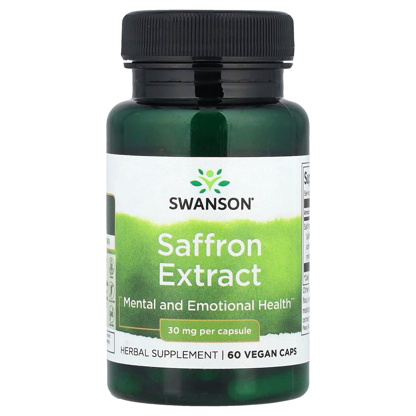Swanson Saffron Extract 30 mg Capsule 60 Count