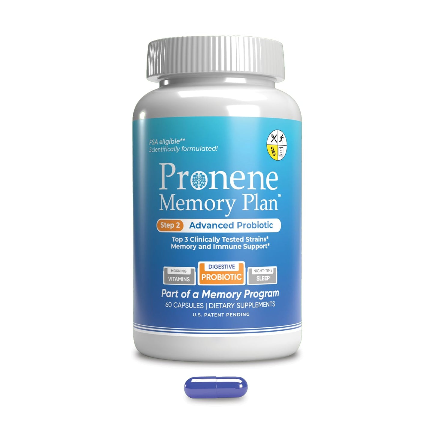 Pronene Memory Plan Advanced Probiotic Capsule 60 Capsules