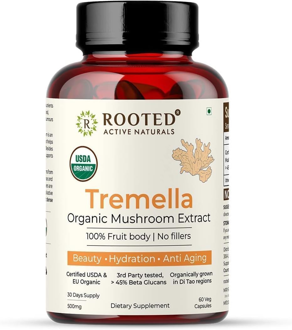 Generic Tremella Mushroom Extract Capsules 60 Count