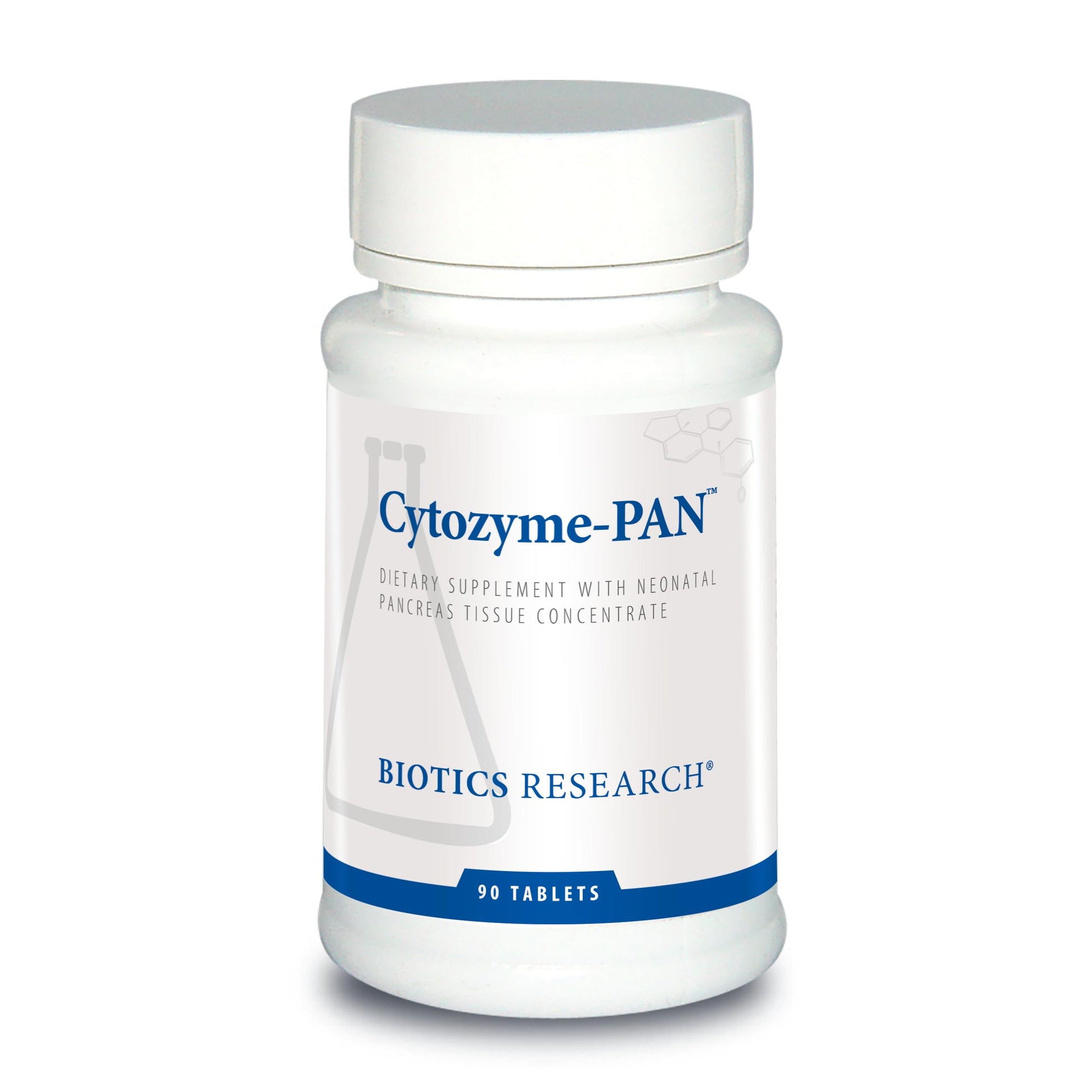 Biotics Research Cytozyme-PAN Pancreas Tissue Concentrate with SOD & Catalase, 90 Tablets